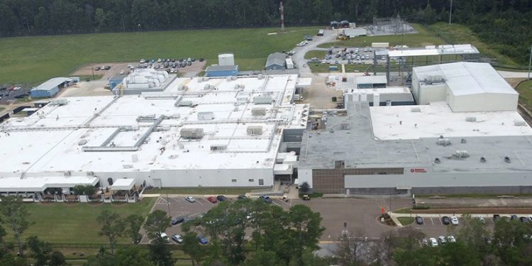 Centro de fabricación de Raytheon en Forest, Mississippi. Fuente: Raytheon