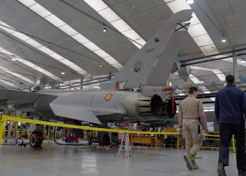 El Ejército del Aire y del Espacio desarrolla con Indra un asistente remoto para mantener sus cazas en misiones internacionales. Fuente: Indra.