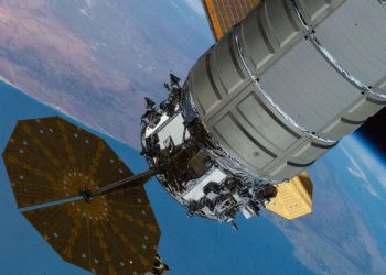La nave Cygnus XL elevó la órbita de la ISS. Fuente: Nasa