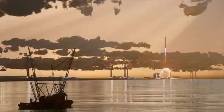 SpaceX presentó su proyecto Starbase Luisiana. Fuente: SpaceX
