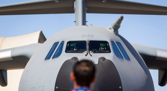 Airbus entregó al Ejército del Aire francés desde Sevilla su A400M número 26. Fuente: Airbus