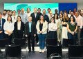Foto de familia del evento final de SPATIO en ENAIRE. Fuente: ENAIRE