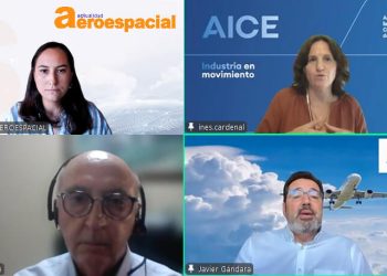 Foto del primer webminar de Actualidad Aeroespacial. Fuente: Actualidad Aeroespacial