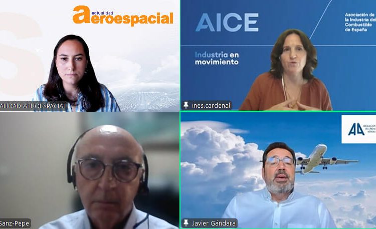 Foto del primer webminar de Actualidad Aeroespacial. Fuente: Actualidad Aeroespacial