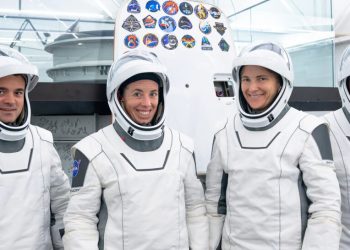 La tripulación de la Crew-14. SpaceX
