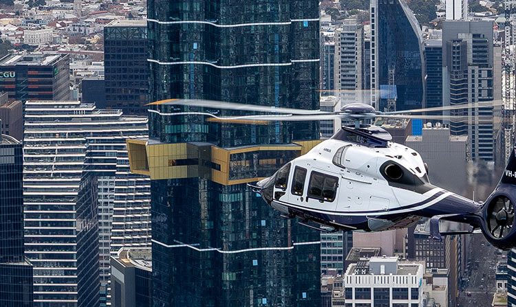 Linfox recibe el primer Airbus H160 en Australia. Fuente: Airbus