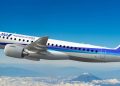 Un E190-E2 de ANA. Fuente: Embraer