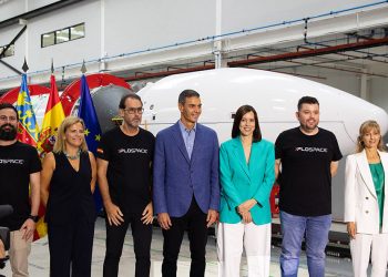 Visita de Pedro Sánchez a PLD Space. Fuente: PLD Space