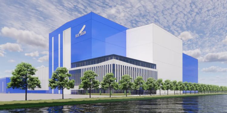 Blue Origin construye en Florida instalaciones para lanzamientos más frecuentes. Fuente: Blue Origin