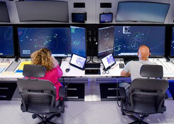 Centro de Control de ENAIRE en Canarias. Fuente: ENAIRE