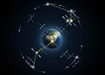 Constelación de navegación por satélite Galileo. Fuente: ESA