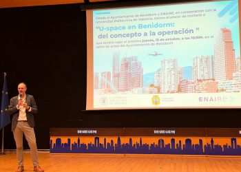 Daniel García-Monteavaro, jefe División Desarrollo Operación Uspace ENAIRE. Fuente: ENAIRE.