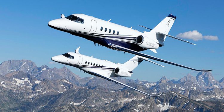 El Cessna Citation Longitude obtiene la certificación Gogo Galileo HDX de la FAA. Fuente: Cessna