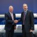 El consejero delegado de Avio USA, James Syring (izquierda), y el presidente de Missiles and Fire Control (MFC) de Lockheed Martin, Tim Cahill. Fuente: Lockheed Martin