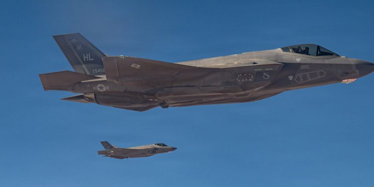 F-35 de la Fuerza Aérea de Estados Unidos. Fuente: Lockeed Martin/ Sargento Tiffany A. Emery