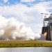 La Nasa prueba el motor RS-25 en apoyo de futuras misiones Artemisa. Fuente: Nasa