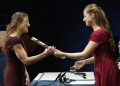 La astronauta de la Nasa Christina Koch recibió en Oviedo el Premio Princesa de Asturias de la Concordia 2026. Fuente: Fundación Princesa de Asturias