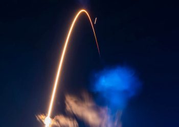 La nave de carga Dragon de SpaceX fue lanzada hacia la ISS. Fuente: SpaceX