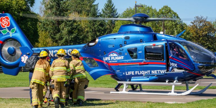 Life Flight Network encarga cinco helicópteros Airbus H135. Fuente: Airbus