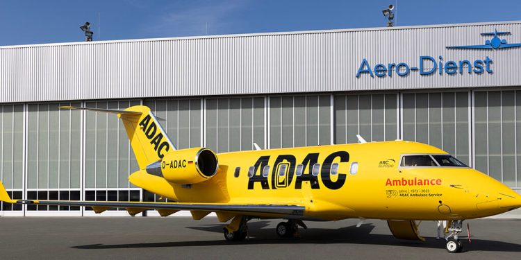 Los motores CF34 de GE Aerospace impulsarán la nueva flota de ambulancias aéreas de Aero-Dienst. Fuente: GE Aerospace