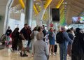 Pasajeros en el aeropuerto de Barajas. Fuente: Actualidad Aeroespacial