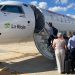 Pasajeros subiendo al avión. Fuente: Actualidad Aeroespacial